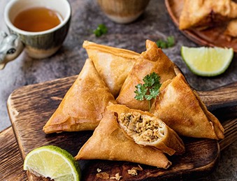 Veg samosa