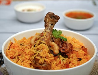 Chicken biryani